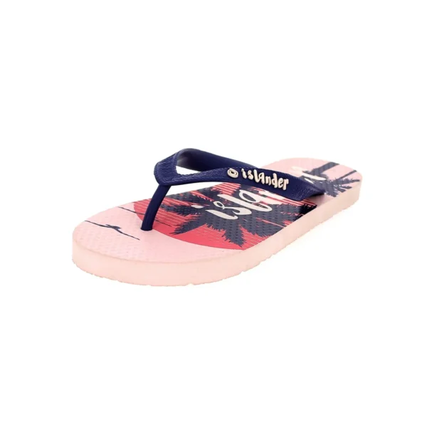 Islander Women Casual Flat Slippers Pink - Image 2